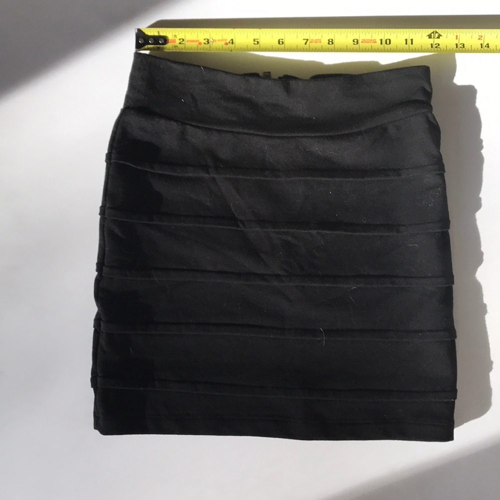 Cotton mini skirt